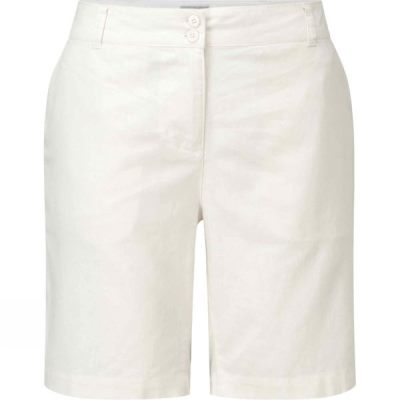 Pantalones Cortos Craghoppers Odette Mujer - Blancas - Chile QVL150287
